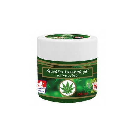 Konopný gél cannabis - 150ml - extra silný
