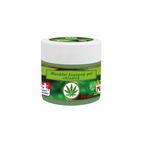 Konopný gél cannabis - 150ml - chladivý