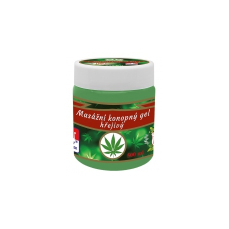 Konopný gél cannabis - 500ml - chladivý