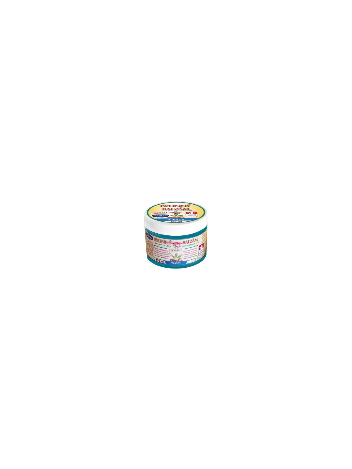 Bylinný balzam s gaštanom konským 150 ml masážny