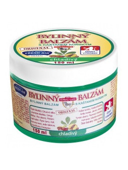 Bylinný balzam s gaštanom konským 150 ml s konope