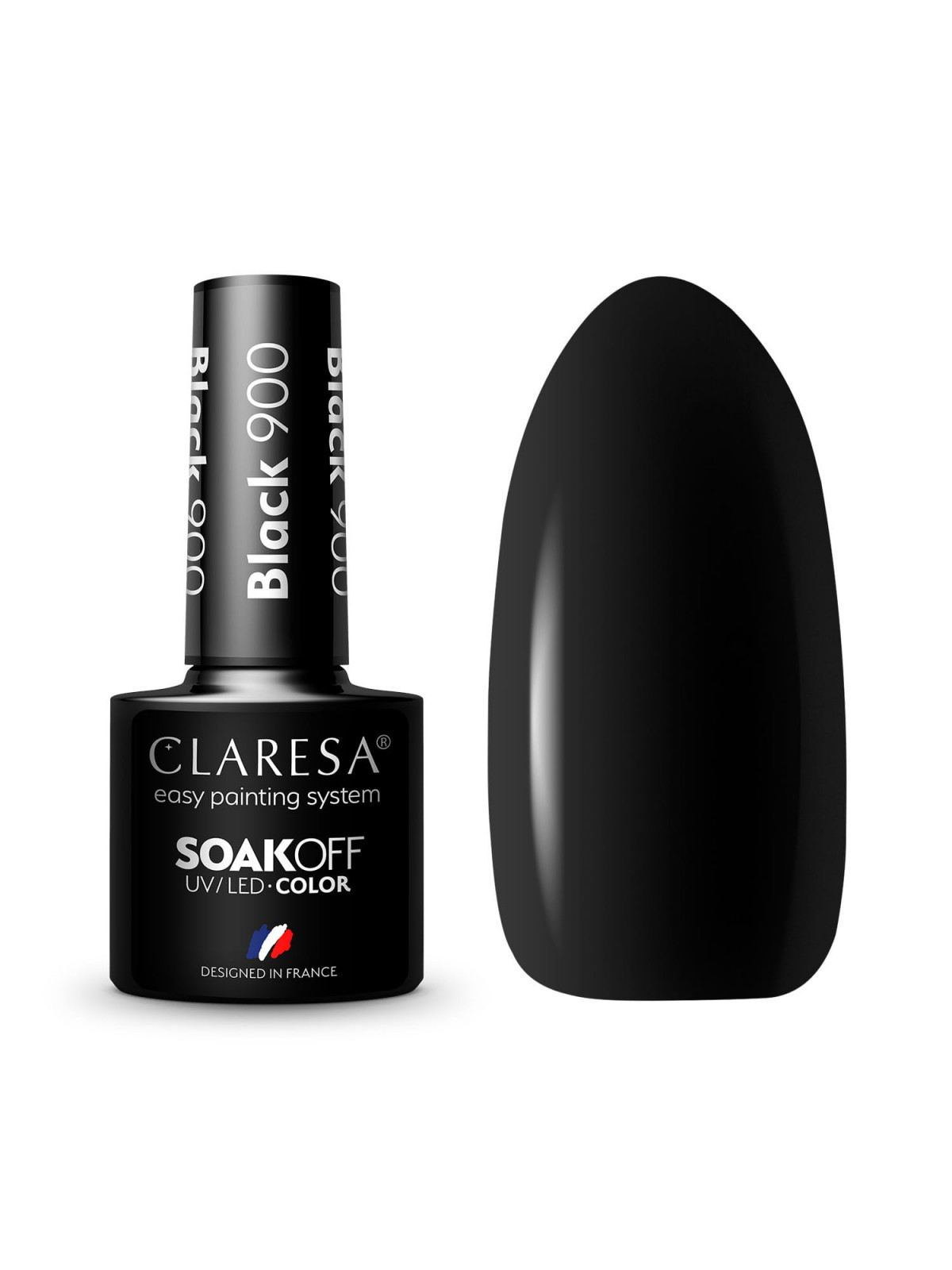 Gél lak- 5ml - black 900