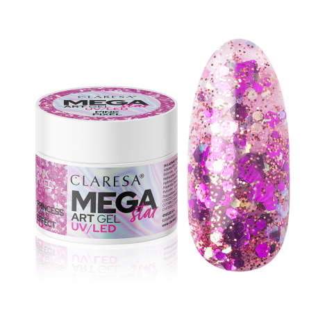 Gél 10 g megastar pink