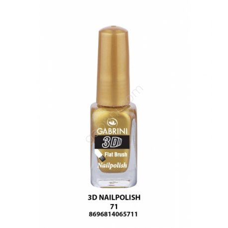 Lak na nechty - 3D - 13ml - 71