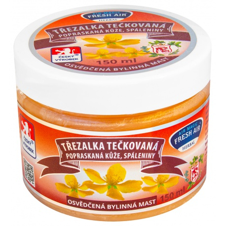 Bylinná masť 150ml-s ľubovníkom