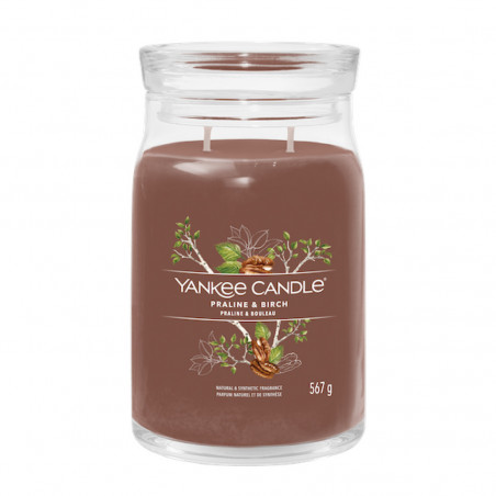 YANKEE CANDLE-PRALINE & BIRCH