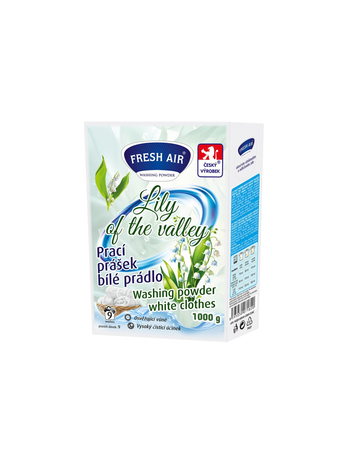 Prášok na pranie 1kg - lilly of the valley
