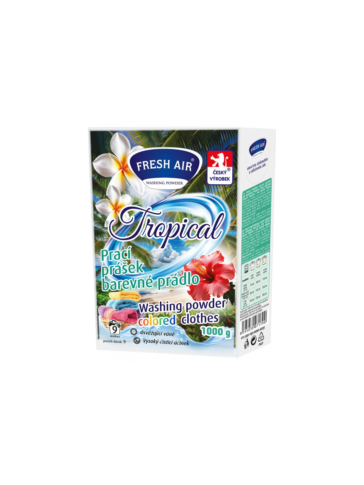 Prášok na pranie 1kg - tropical