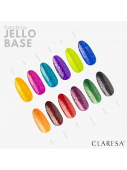 CLARESA RAINBOW JELLO BASE COLLECTION