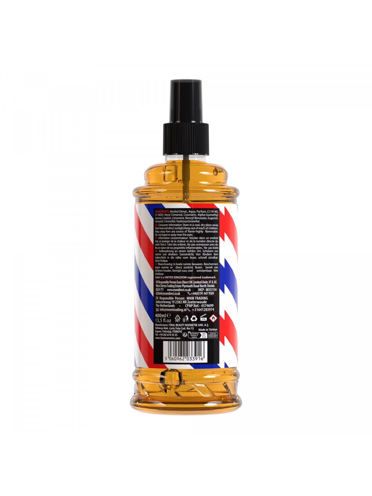 Gabri Voda po Holení Tobacco