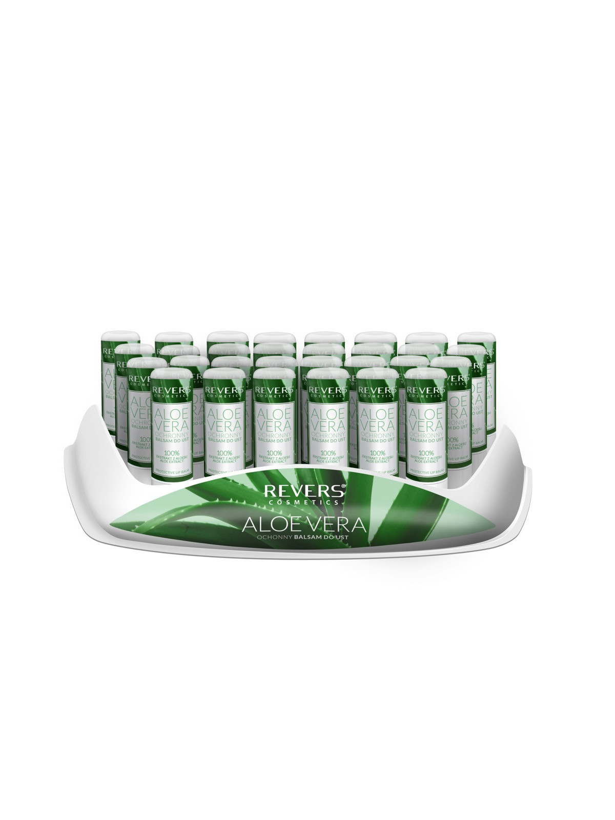 REVERS ALOE VERA ochranný balzam na pery so 100 % extraktom z aloe 4 g