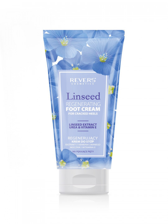 Krém na nohy - 150ml - z ľanových semiačok