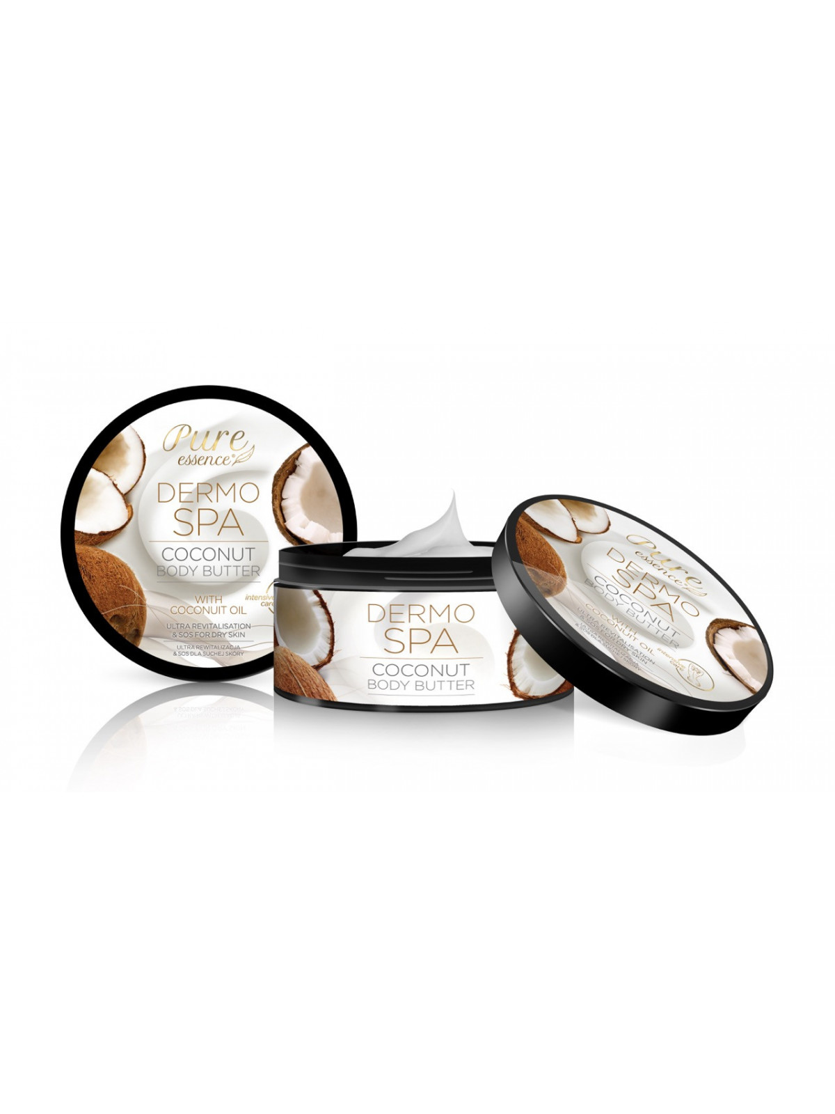 Maslo na telo DERMO SPA kokos - 200ml