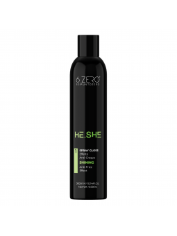 6.ZERO HE.SHE – ANTI-FRIZZ LESKLÝ SPREJ