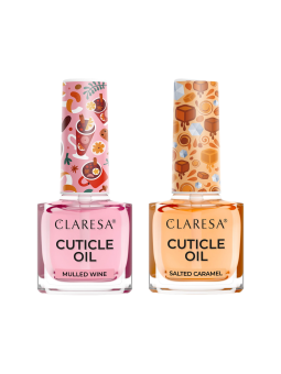CLARESA Cuticle Oil 5 ml Salted Caramel a Mulled Wine
