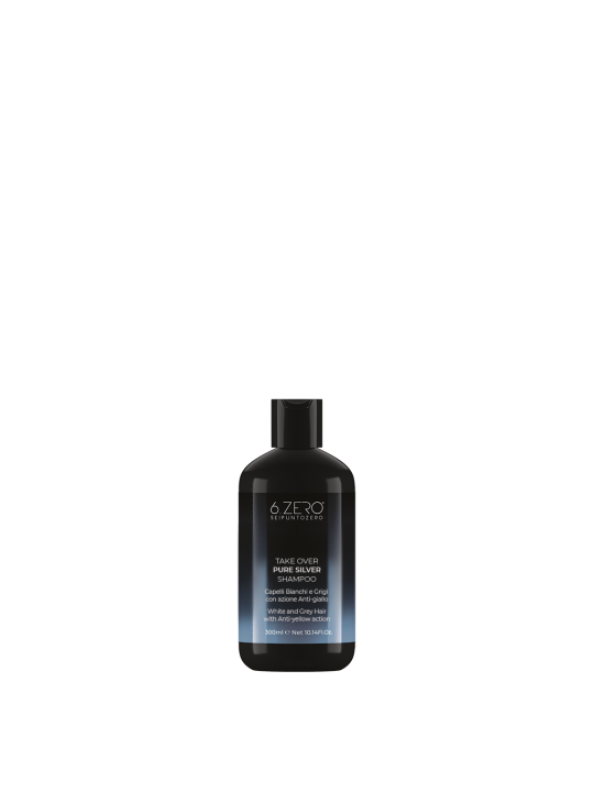6.ZERO Šampón TAKE OVER – PURE SILVER