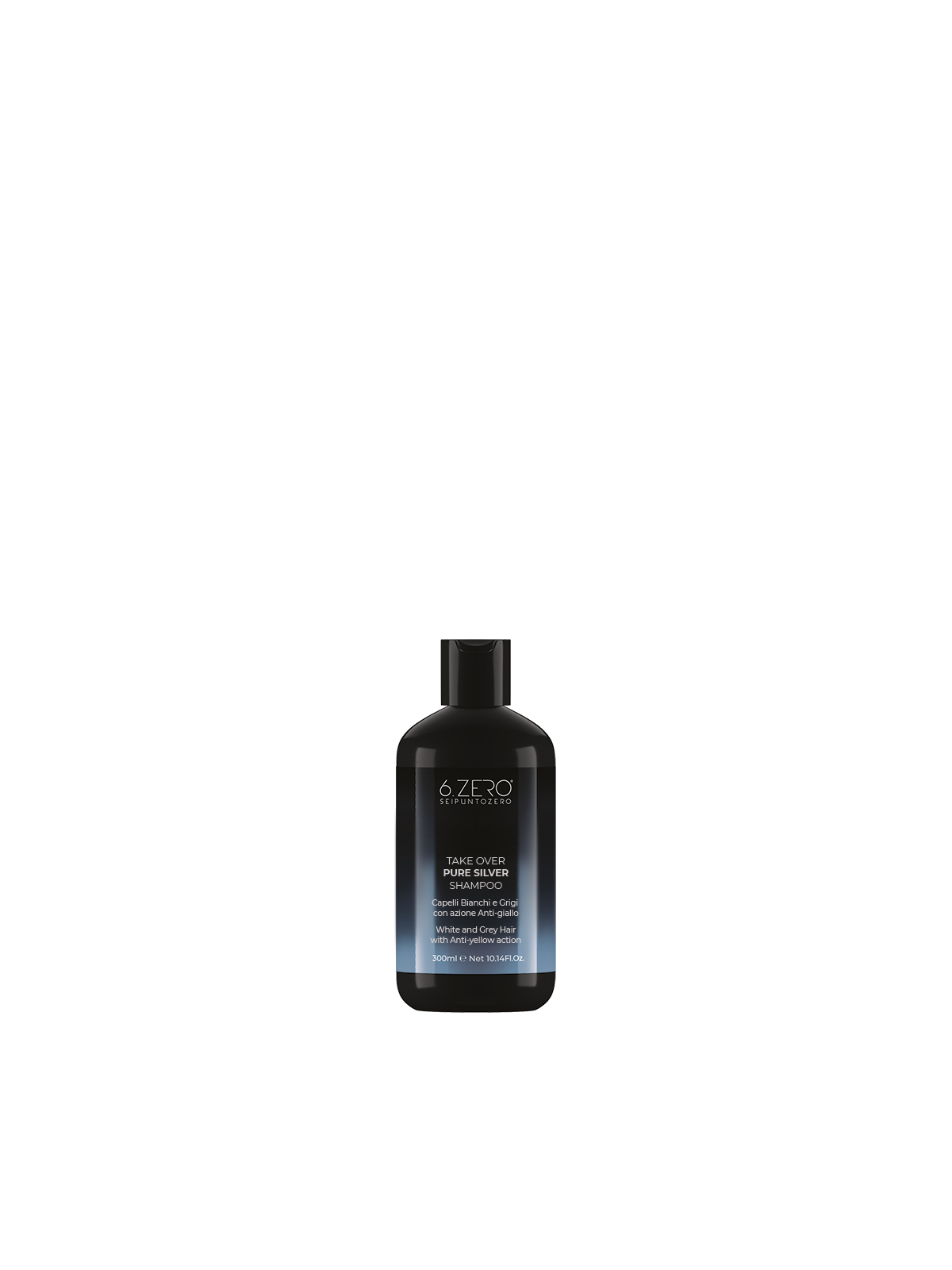 6.ZERO Šampón TAKE OVER – PURE SILVER
