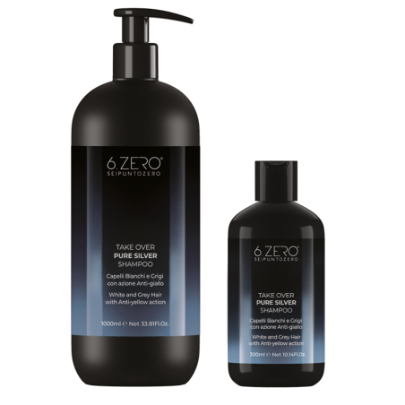 6.ZERO Šampón TAKE OVER – PURE SILVER
