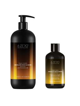 6.ZERO Šampón ABSOLUTE RICH & SHINE