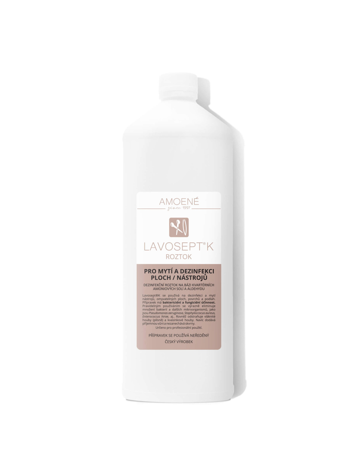 Lavosept K roztok – Dezinfekcia nástrojov a plôch 1000 ml
