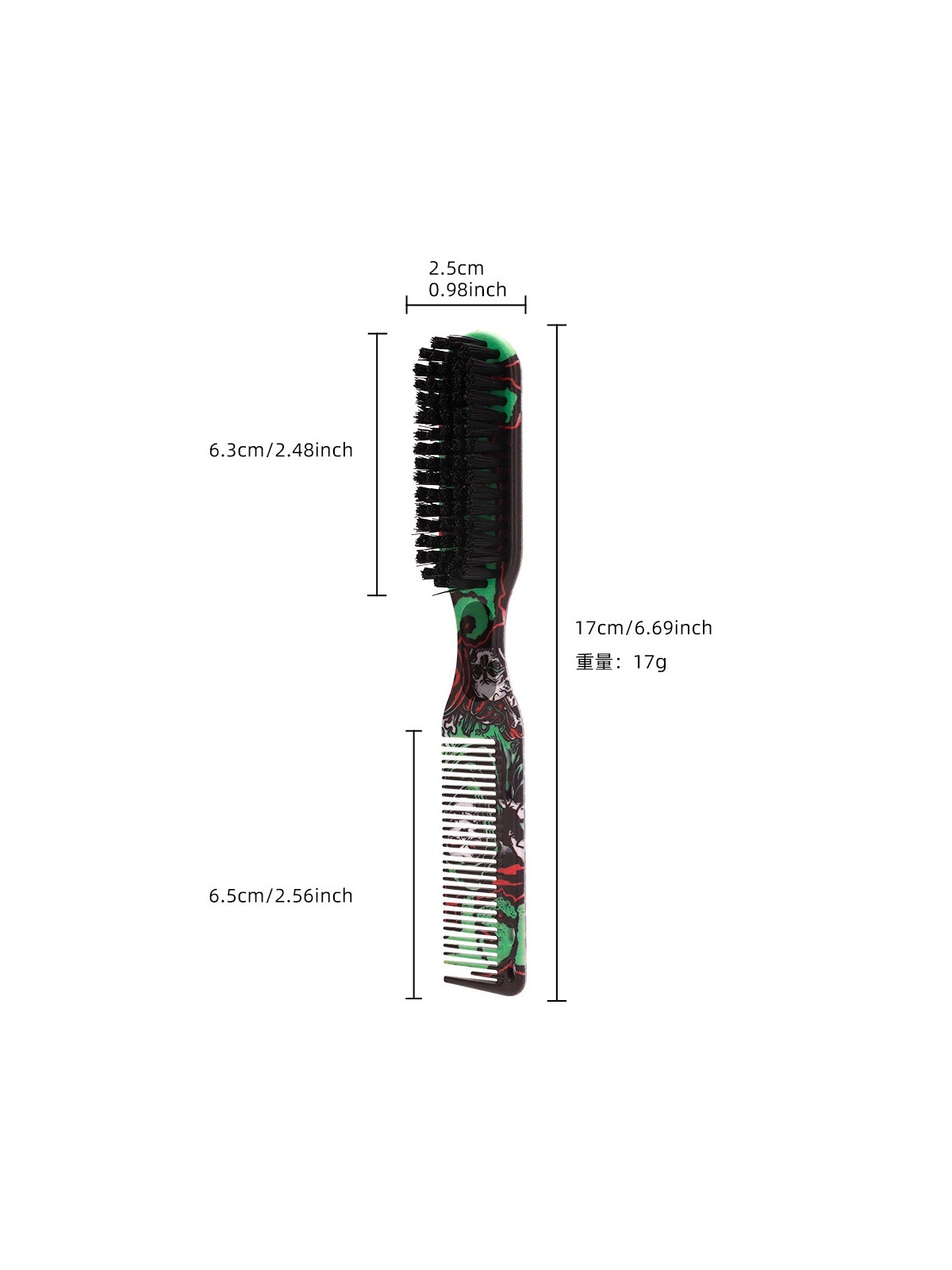 Barber kefa obojstranná