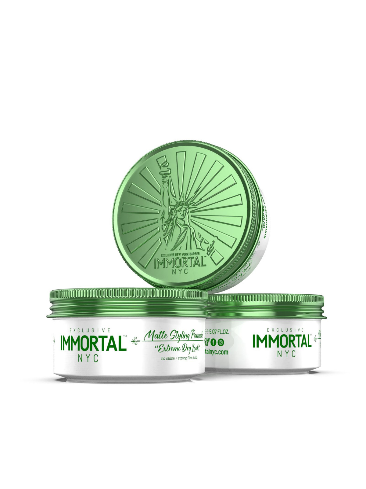 IMMORTAL NYC – Matte Styling Pomade Extreme Dry Look 150 ml