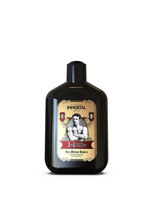 Immortal NYC One Million Dollars 3v1 Šampón – 500 ml (bez krabičky)