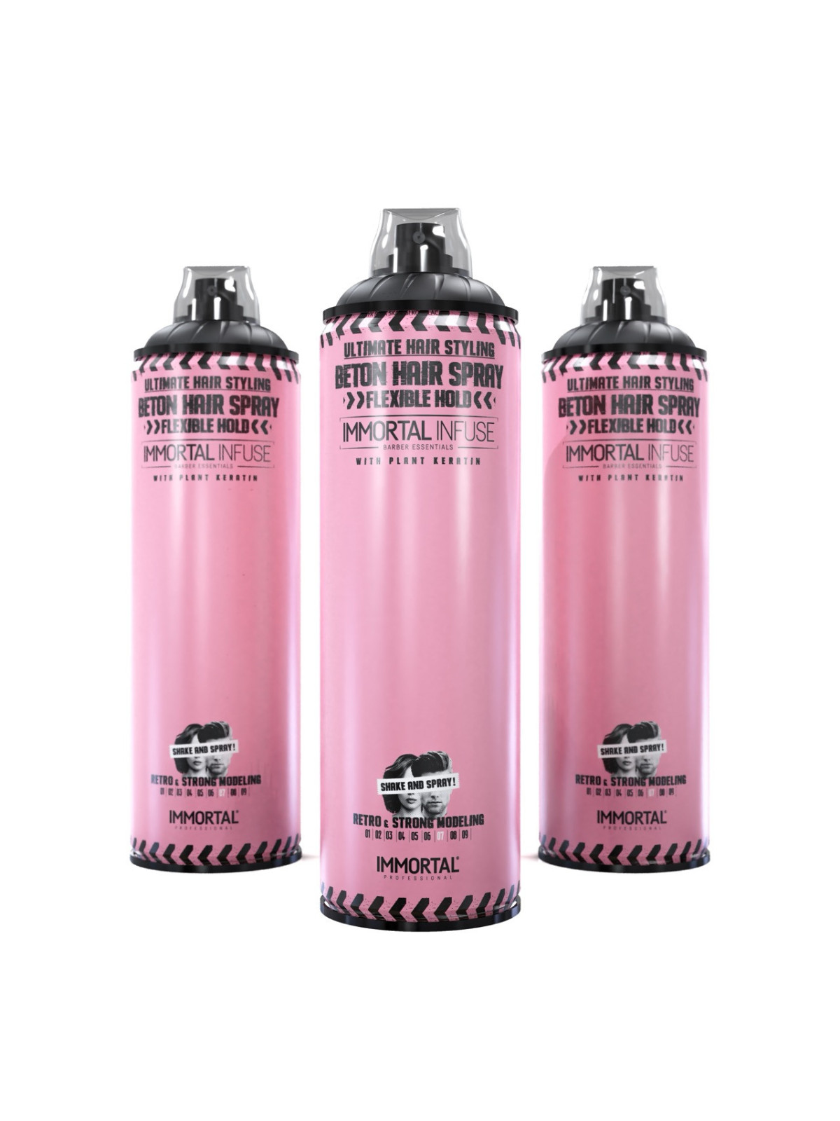 Beton Lak na Vlasy flexibilná fixácia – 500 ml IMMORTAL INFUSE