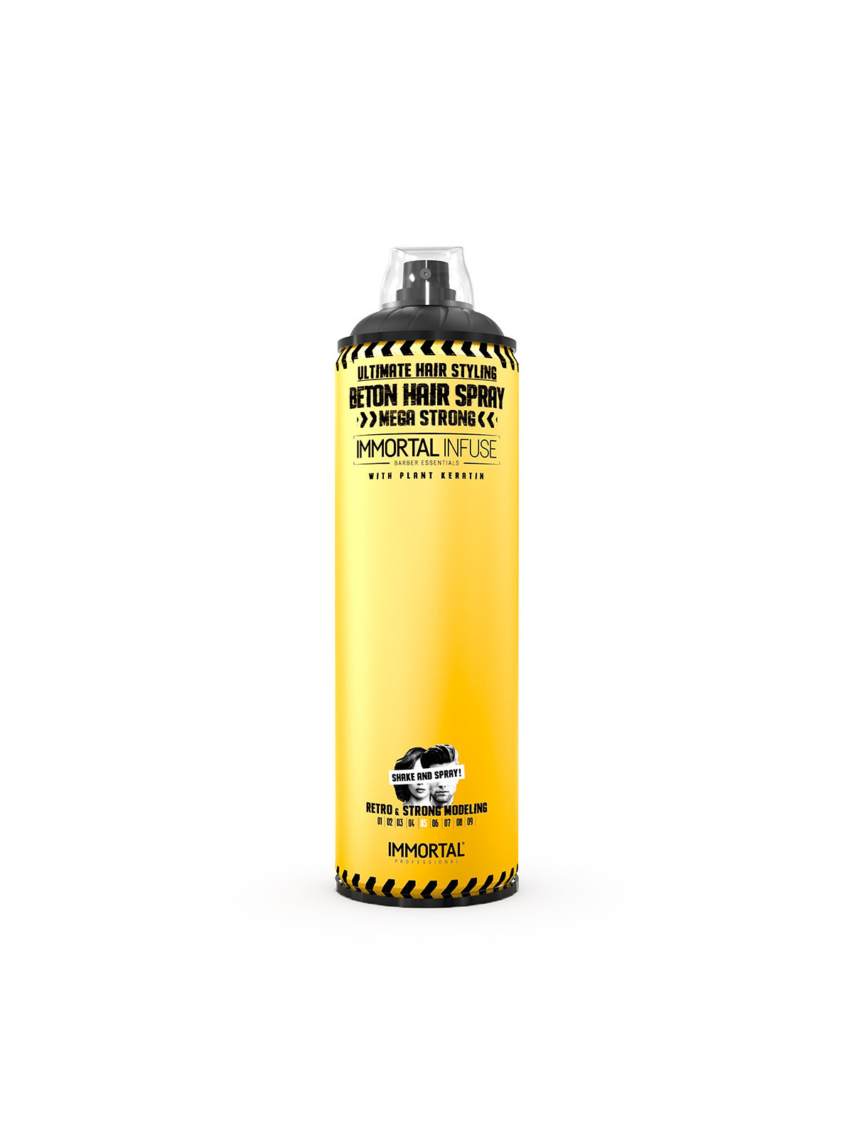 Beton Lak na Vlasy Mega Strong– 500 ml IMMORTAL INFUSE