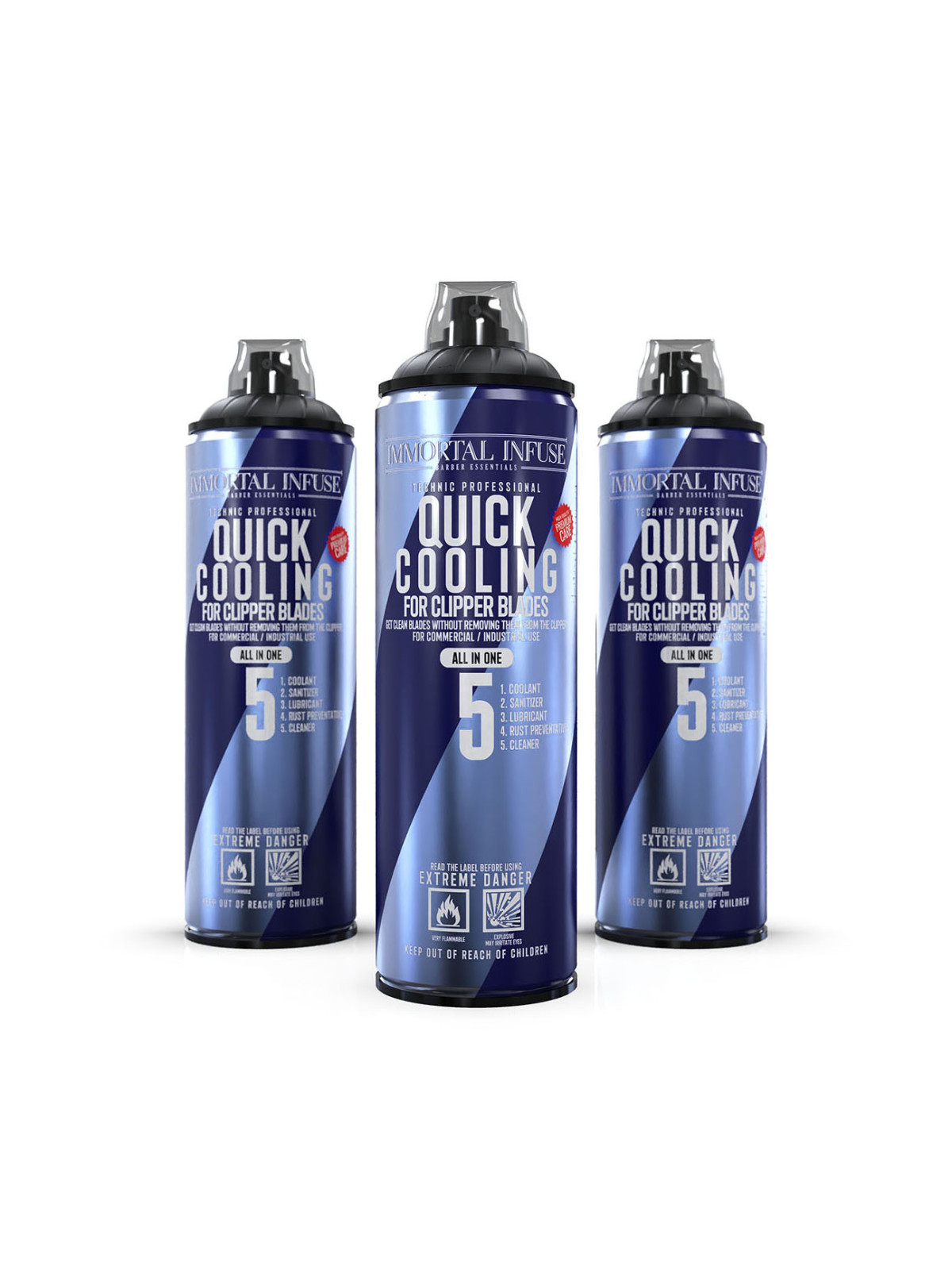 Quick Cooling 5-v-1 Sprej – 500 ml IMMORTAL INFUSE