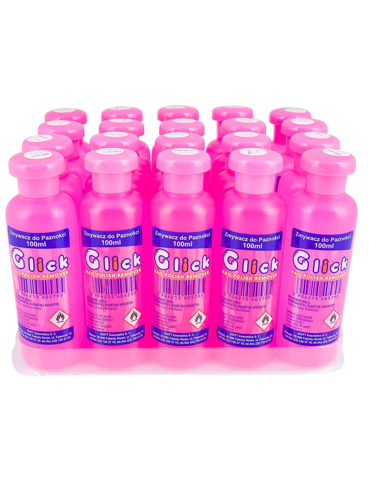 Odlakovač na nechty 100 ml EDITT Cosmetics