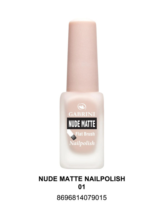 Gabrini Nude Matte Lak na Nechty 13ml