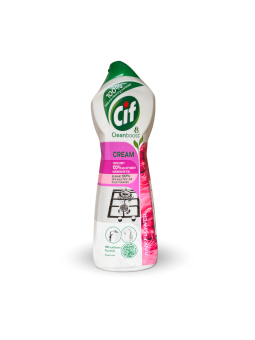 Cif Cream Pink Flower – Krémový čistič 750 ml
