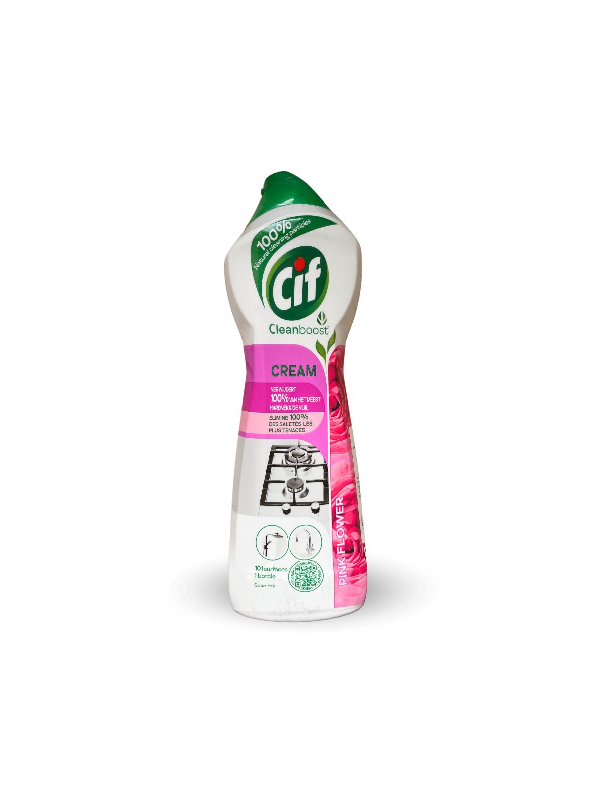 Cif Cream Pink Flower – Krémový čistič 500ml
