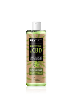 Šampón na vlasy 400 ml Hydratačný a posilňujúci  Hemp Seed Oil CBD