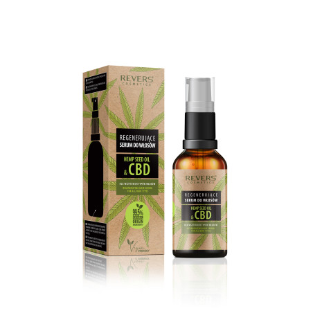 REGENERAČNÉ VLASOVÉ SÉRUM s prírodným CBD konopným olejom 50ml
