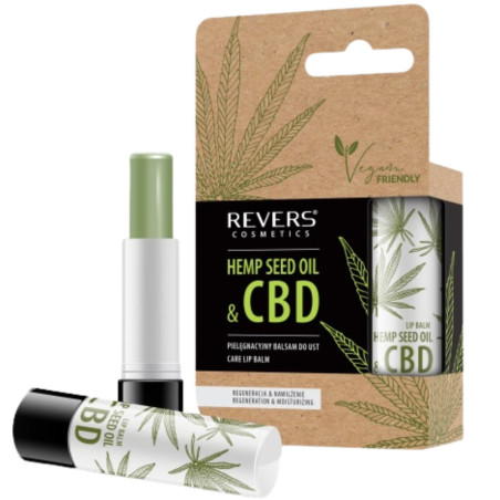 REVERS Hemp Seed Oil & CBD výživný balzam na pery