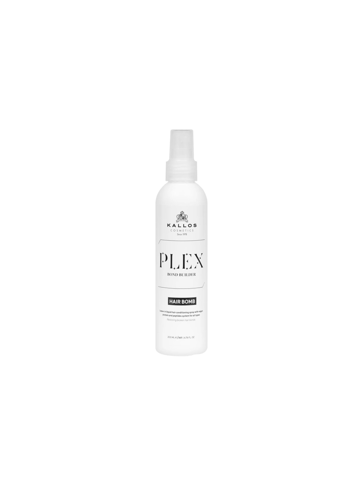 KALLOS Plex Bond Builder Hair Bomb – Tekutý kondicionér „Všetko v jednom“