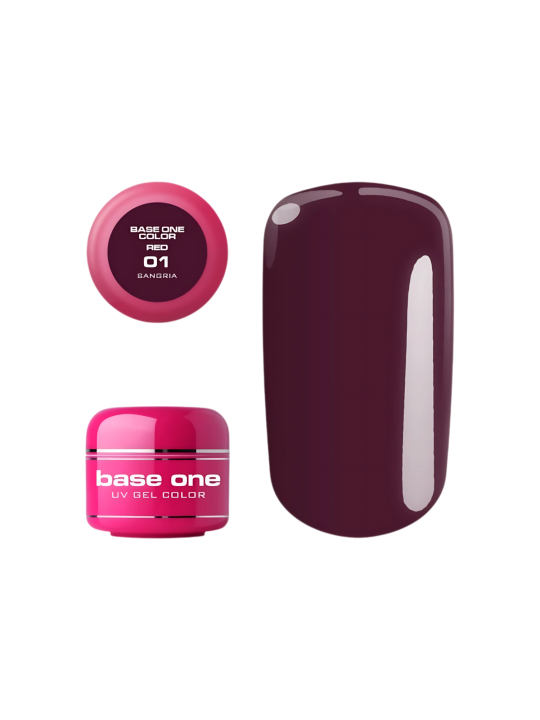 Silcare Red 5g base one