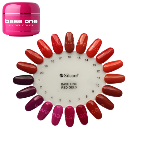 Silcare Red 5g base one