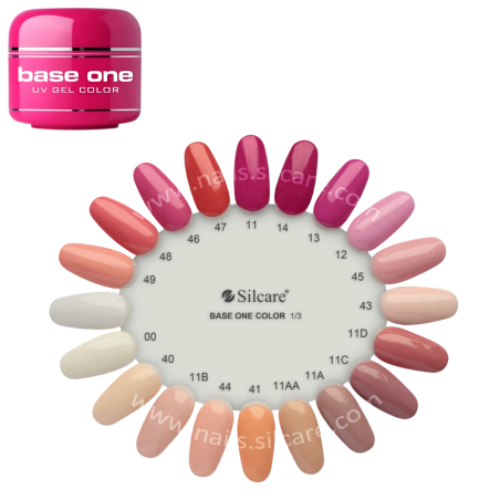 Silcare Color 5g base one 1/4