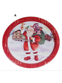 Vianočná tácka 33 cm priemer