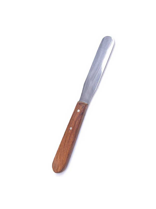 Špachtla - kovová opakovateľná 22 cm