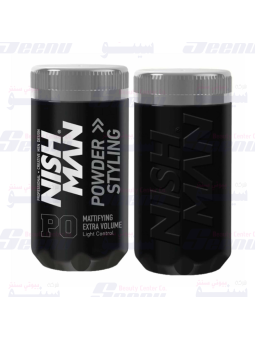 NISH MAN Púder na vlasy - 20 g - P0 (Light Hold)