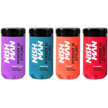 Nish Man Stylingový Puder 20 g – Fresh, Gumgum, Sport, Flaming
