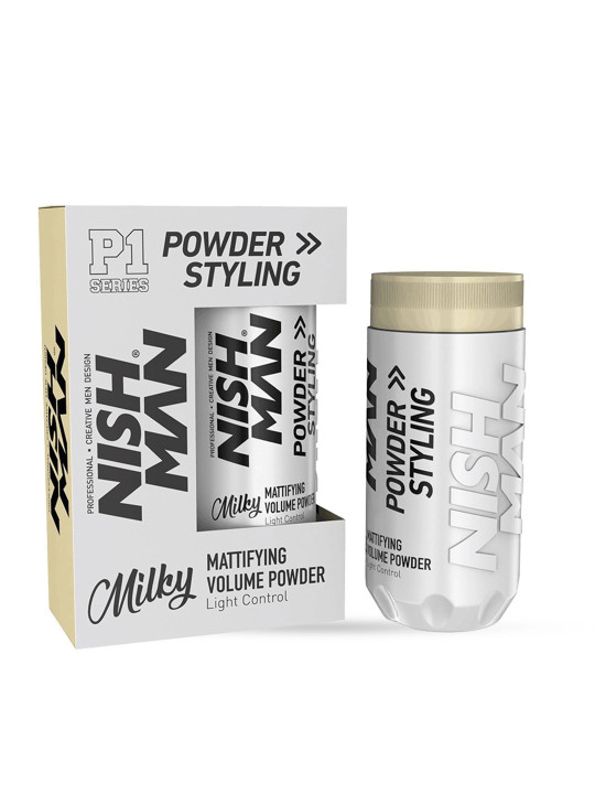 Nish Man Stylingový Puder 20 g – Milky
