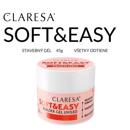 CLARESA Soft & Easy Builder Gel UV/LED – 45g