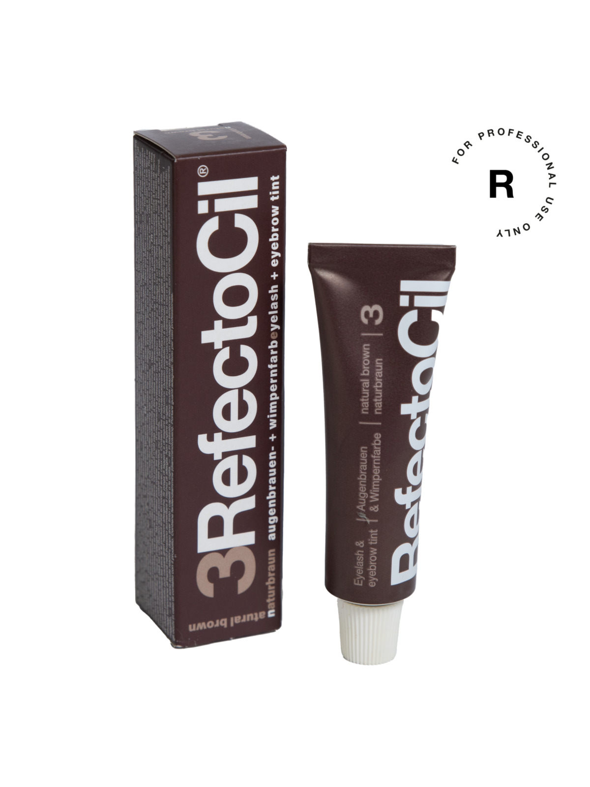 RefectoCil Natur Brown Nr. 3 farba na obočie HNEDÁ 15 ml