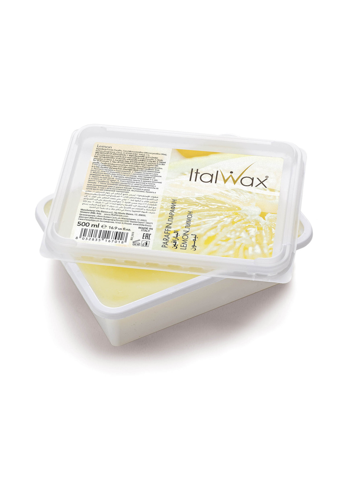 ItalWax parafín Lemon 500g