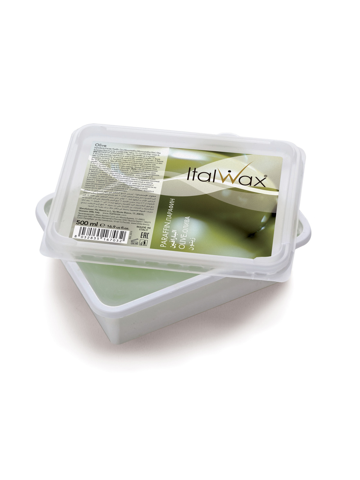 ItalWax parafín Oliva 500g